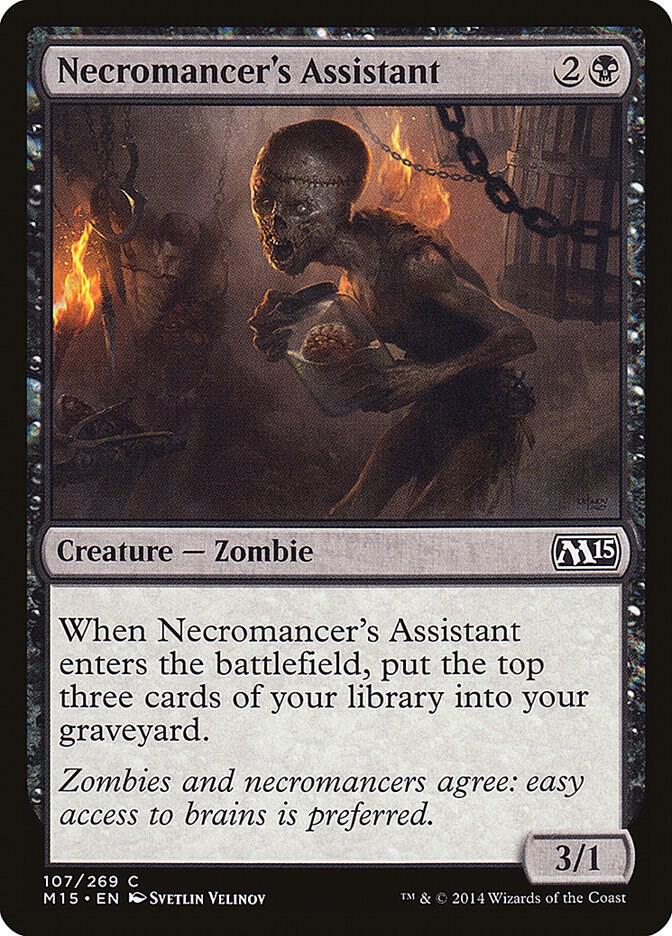 Necromancer's Assistant (107) [Magic 2015]