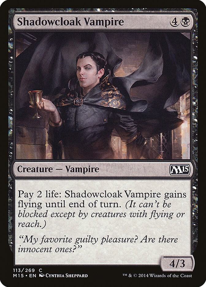 Shadowcloak Vampire (113) [Magic 2015]