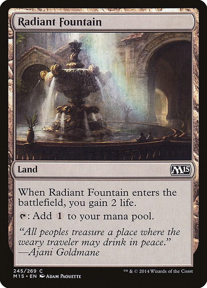 Radiant Fountain (245) [Magic 2015]