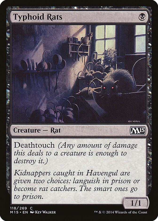 Typhoid Rats (118) [Magic 2015]