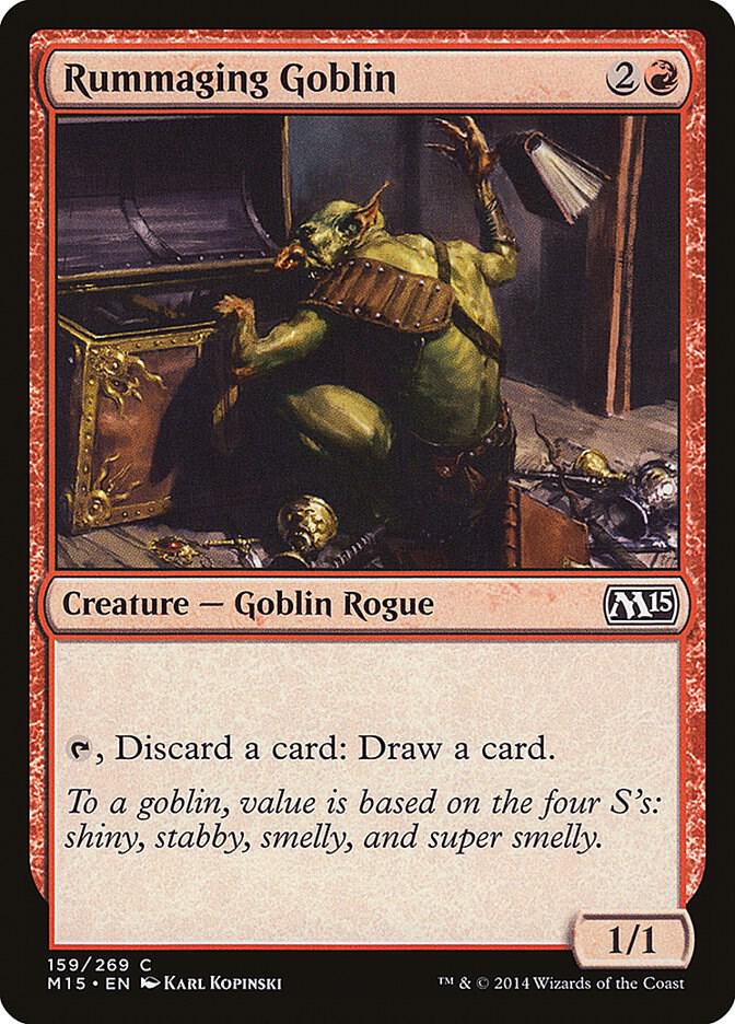 Rummaging Goblin (159) [Magic 2015]