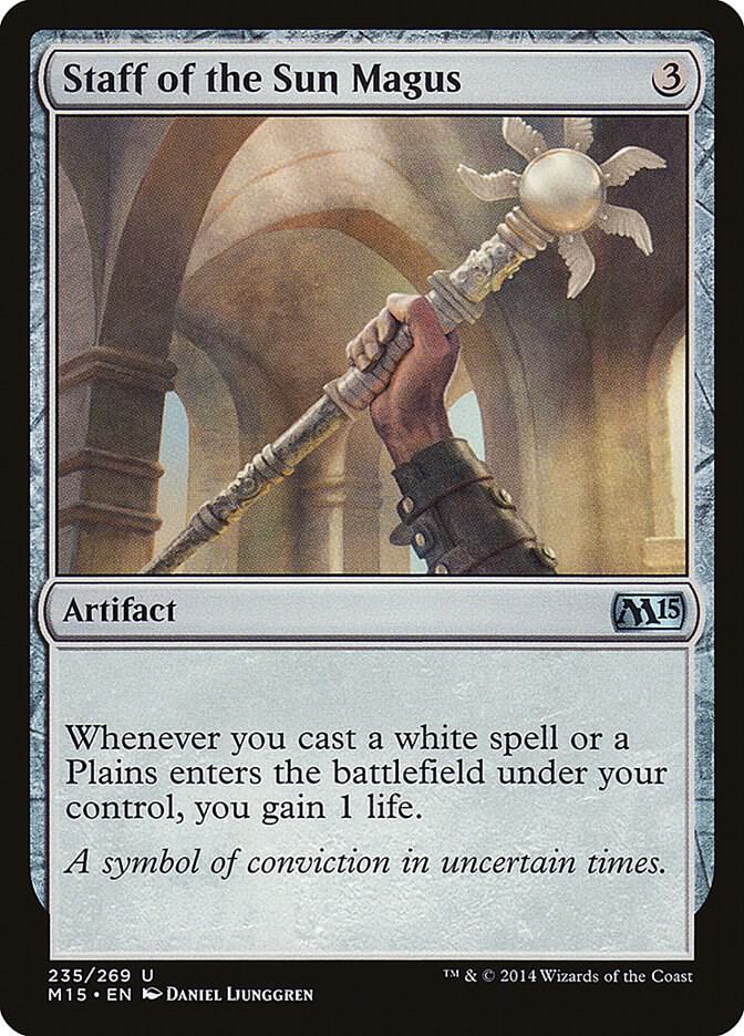 Staff of the Sun Magus (235) [Magic 2015]