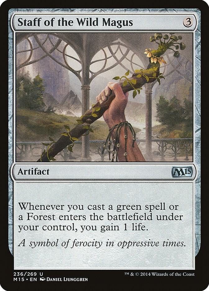 Staff of the Wild Magus (236) [Magic 2015]