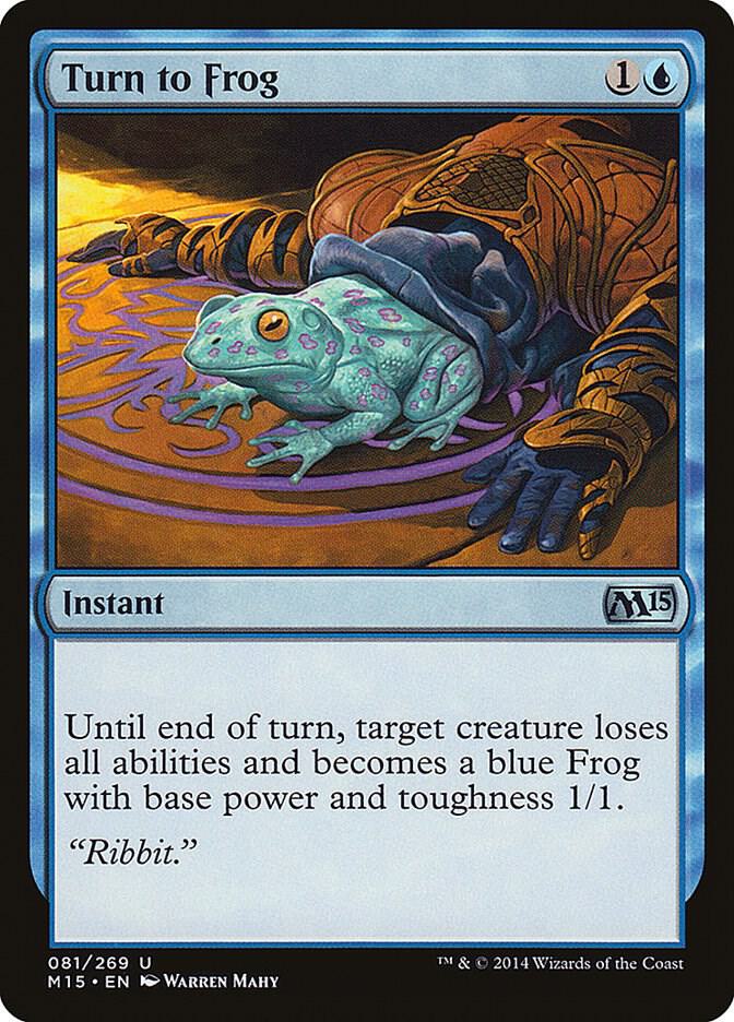 Turn to Frog (81) [Magic 2015]