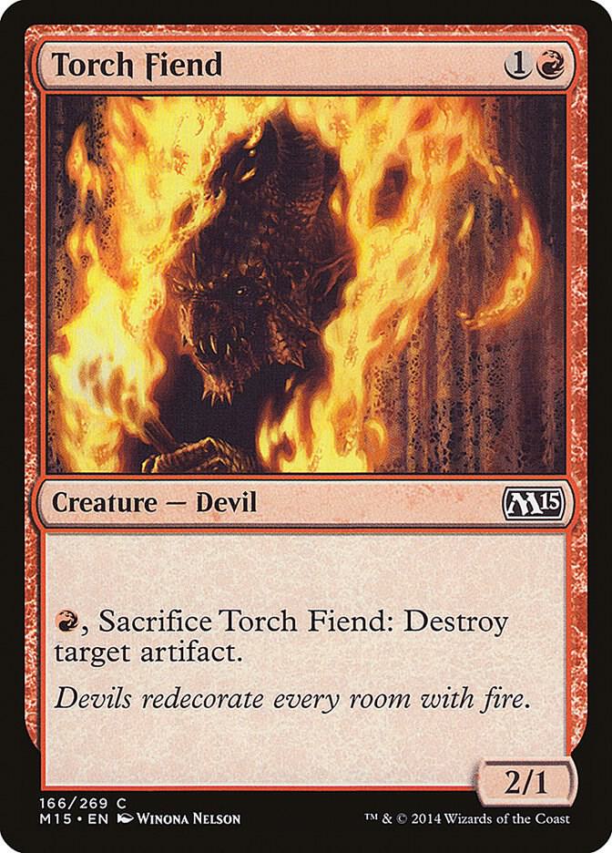 Torch Fiend (166) [Magic 2015]
