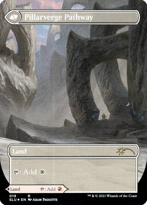 Needleverge Pathway (Borderless) (19) [Secret Lair Series] [Borderless] Reverse