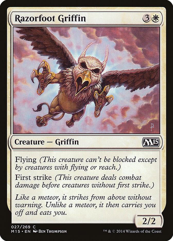 Razorfoot Griffin (27) [Magic 2015]