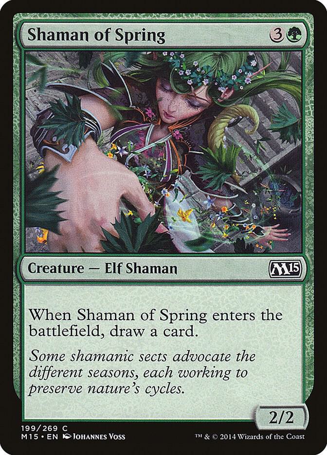 Shaman of Spring (199) [Magic 2015]