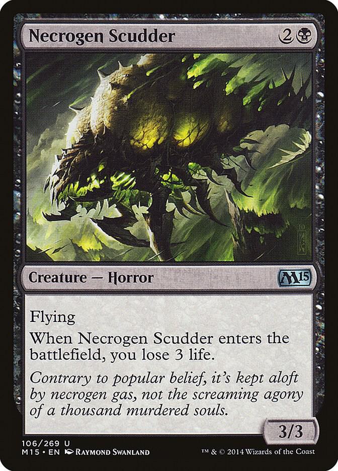 Necrogen Scudder (106) [Magic 2015]
