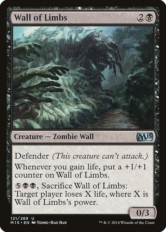 Wall of Limbs (121) [Magic 2015]