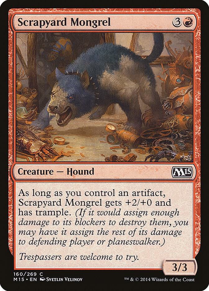 Scrapyard Mongrel (160) [Magic 2015]