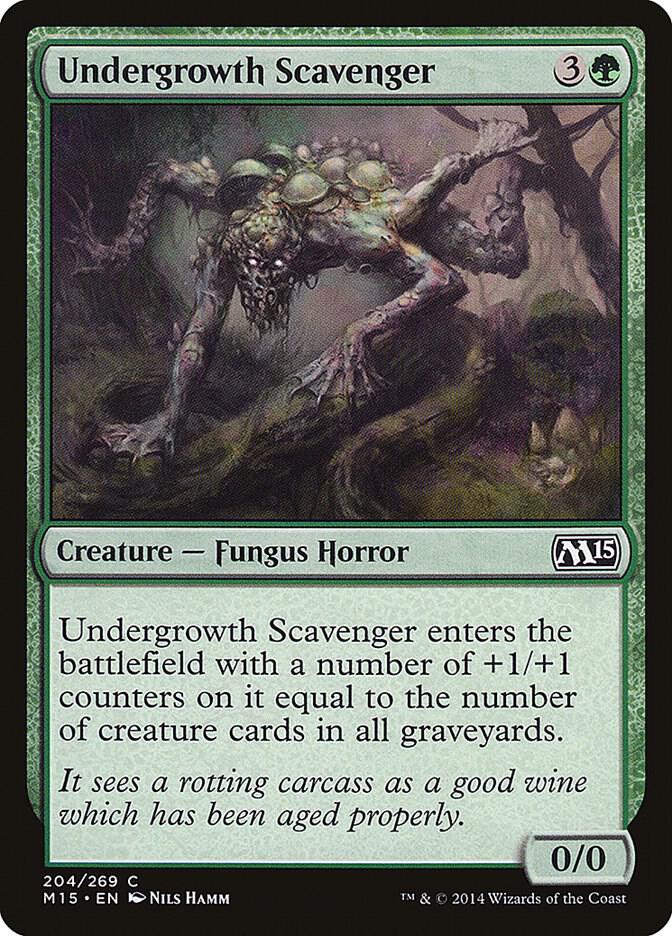 Undergrowth Scavenger (204) [Magic 2015]