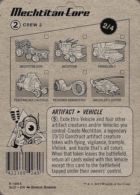 Mechtitan Core (1965) [Secret Lair Drop] Reverse