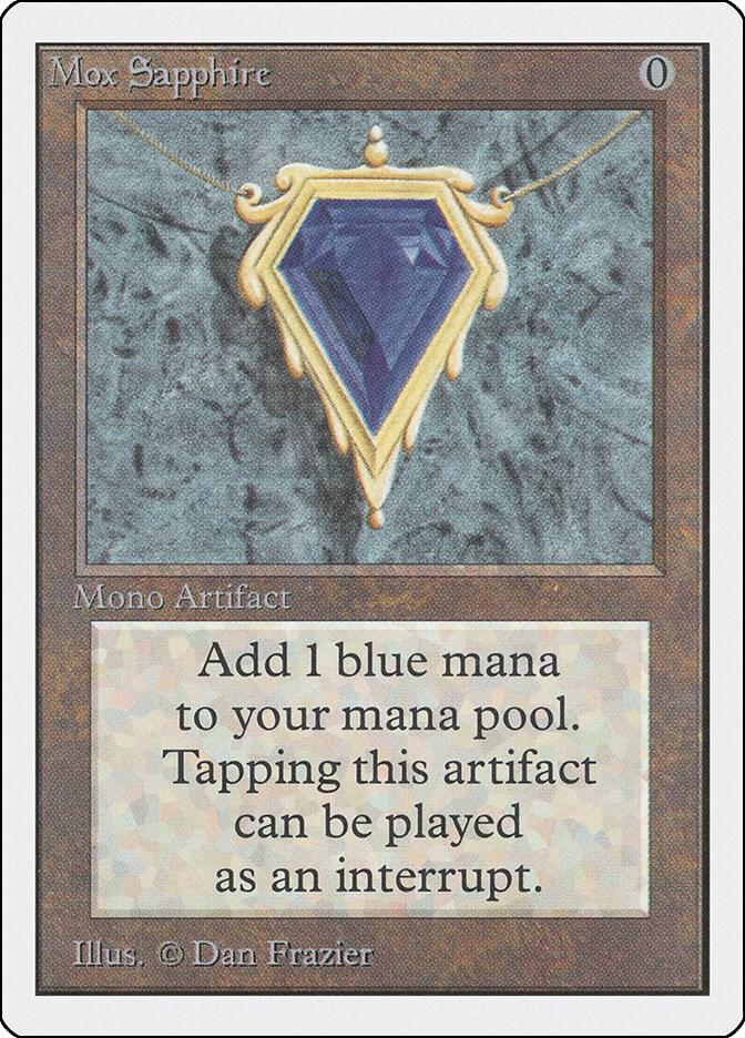 Mox Sapphire (266) [Unlimited Edition]