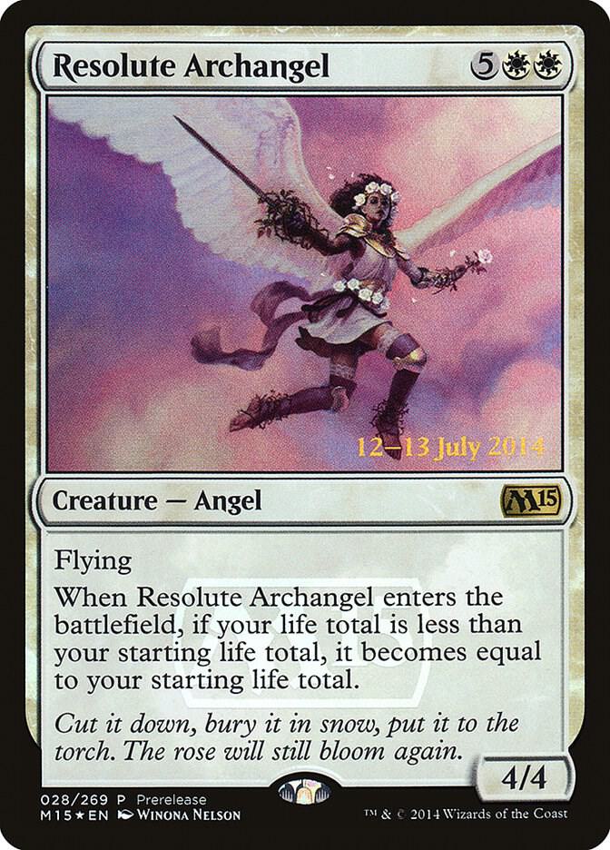 Resolute Archangel (28) [Prerelease Cards]