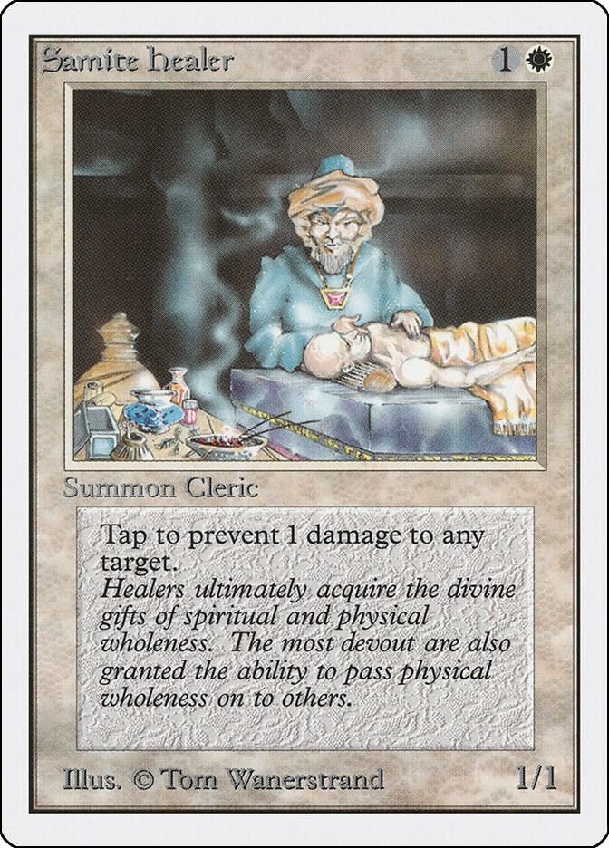 Samite Healer (38) [Unlimited Edition]