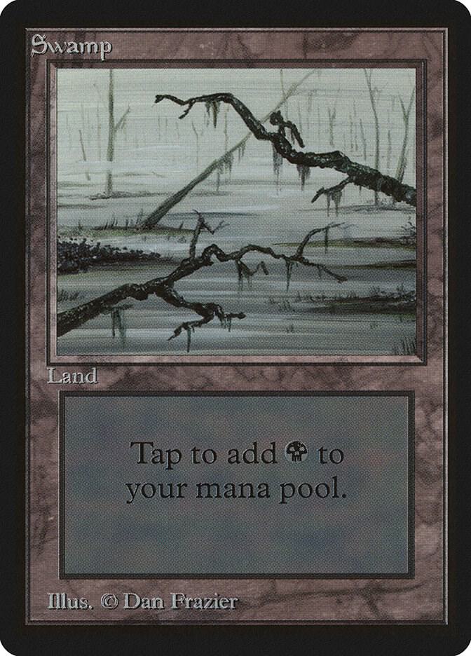 Swamp (C) (296) [Limited Edition Beta]