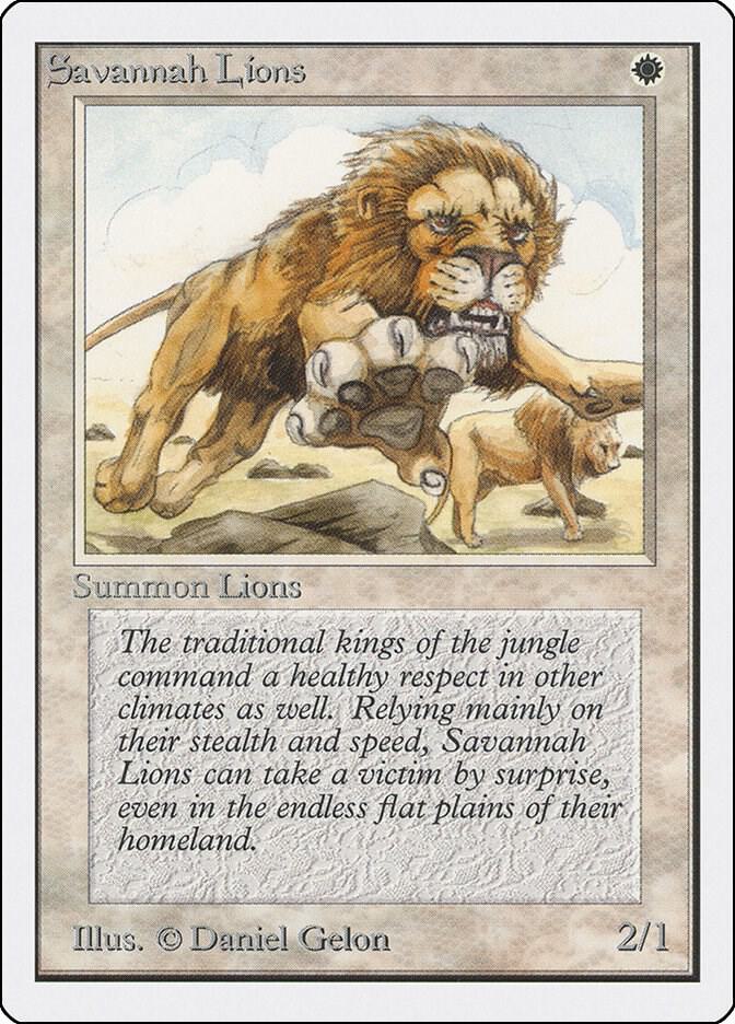 Savannah Lions (39) [Unlimited Edition]