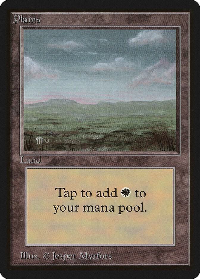 Plains (C) (290) [Limited Edition Beta]