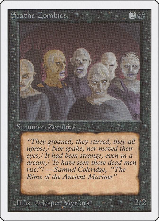 Scathe Zombies (126) [Unlimited Edition]