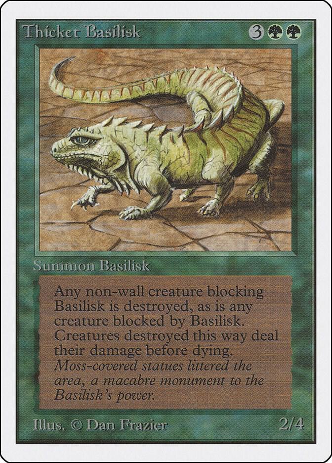 Thicket Basilisk (219) [Unlimited Edition]