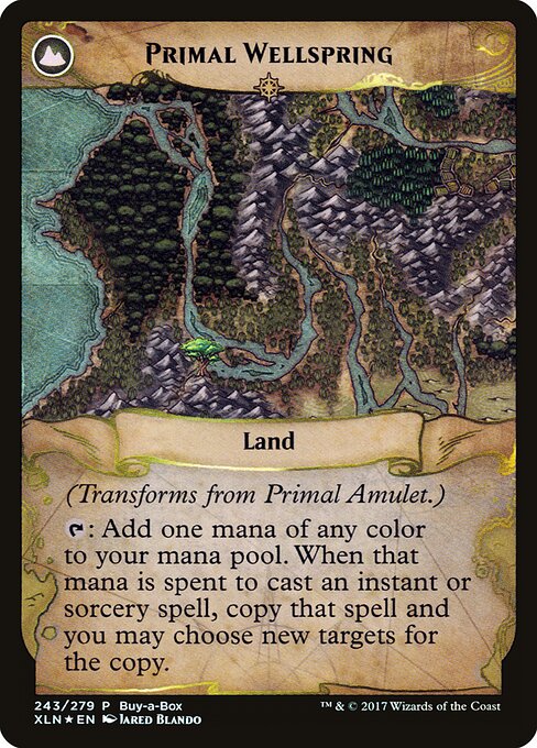 Primal Amulet (243) [Buy-A-Box Promos] Reverse