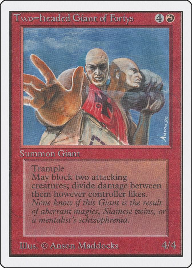 Two-Headed Giant of Foriys (180) [Unlimited Edition]