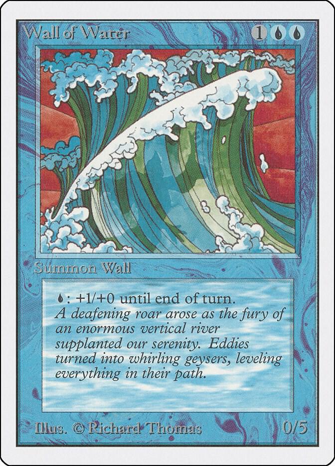 Wall of Water (91) [Unlimited Edition]