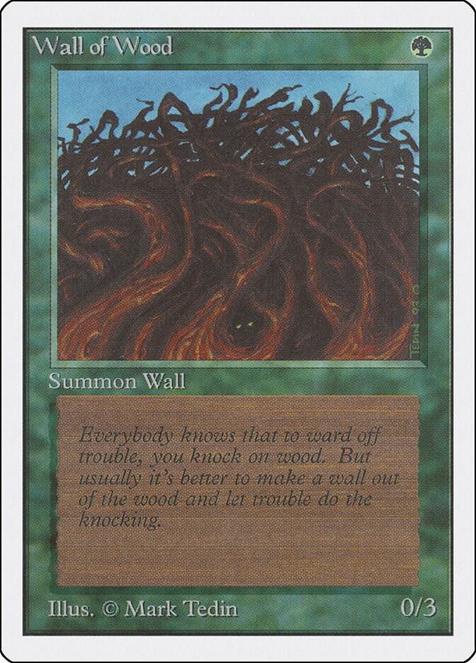 Wall of Wood (226) [Unlimited Edition]