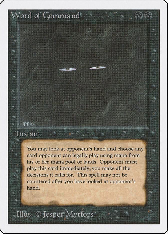 Word of Command (137) [Unlimited Edition]