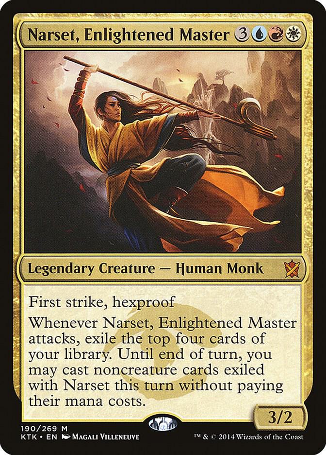 Narset, Enlightened Master (190) [Khans of Tarkir]