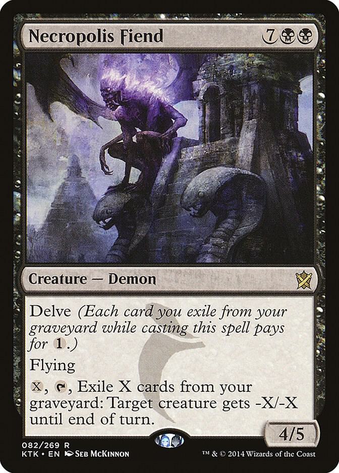 Necropolis Fiend (82) [Khans of Tarkir]