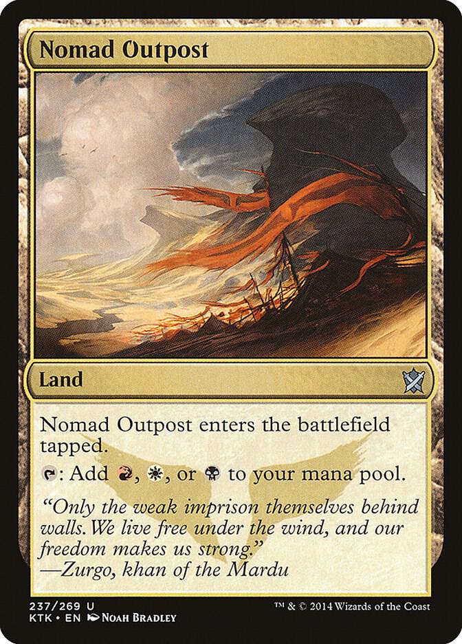 Nomad Outpost (237) [Khans of Tarkir]