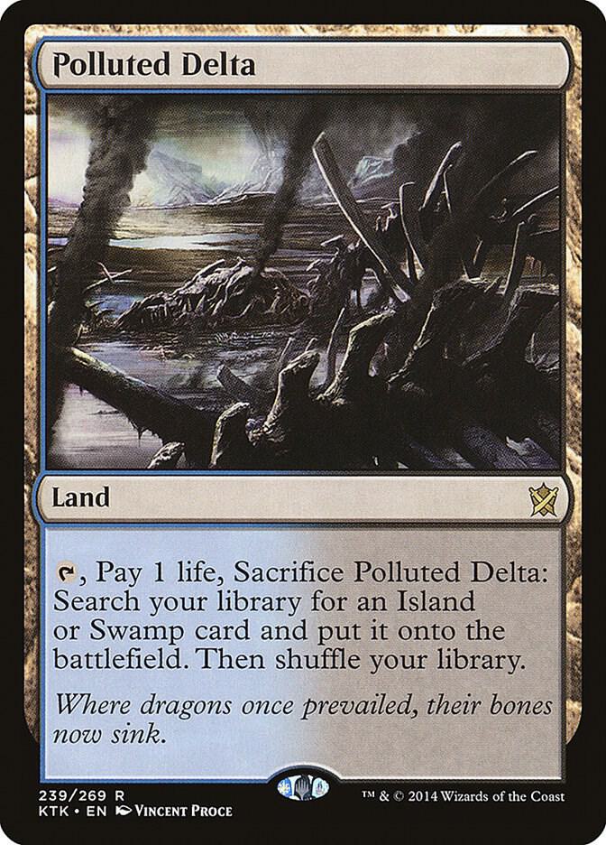 Polluted Delta (239) [Khans of Tarkir]
