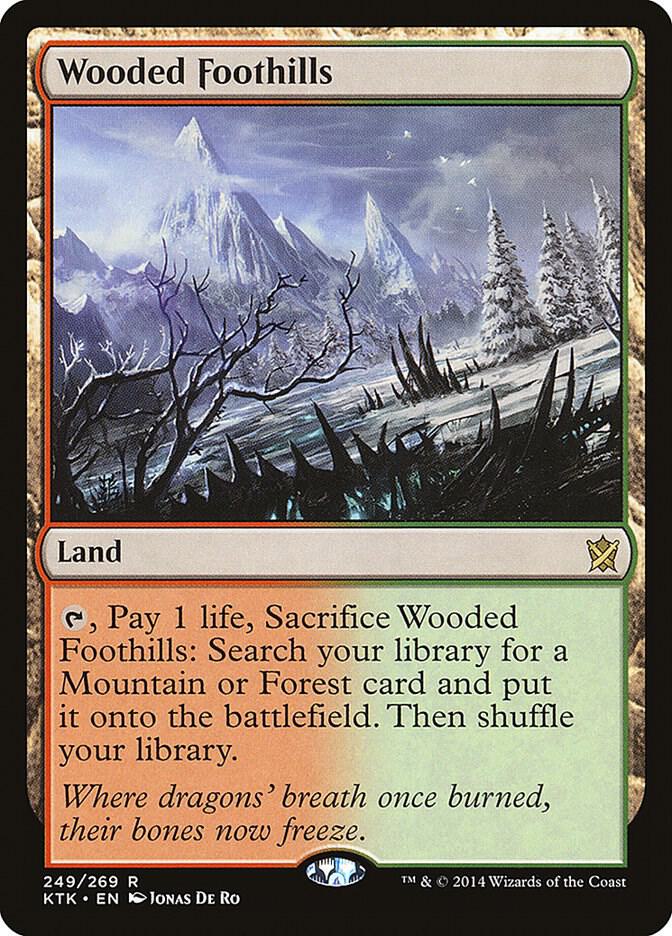 Wooded Foothills (249) [Khans of Tarkir]