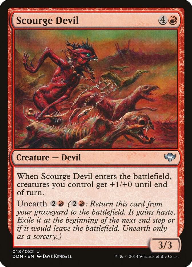 Scourge Devil (18) [Duel Decks: Speed vs. Cunning]