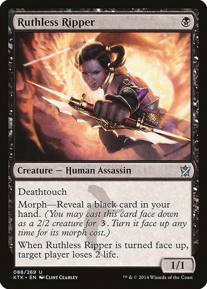 Ruthless Ripper (88) [Khans of Tarkir]