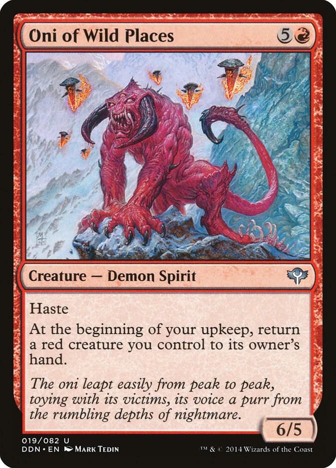 Oni of Wild Places (19) [Duel Decks: Speed vs. Cunning]