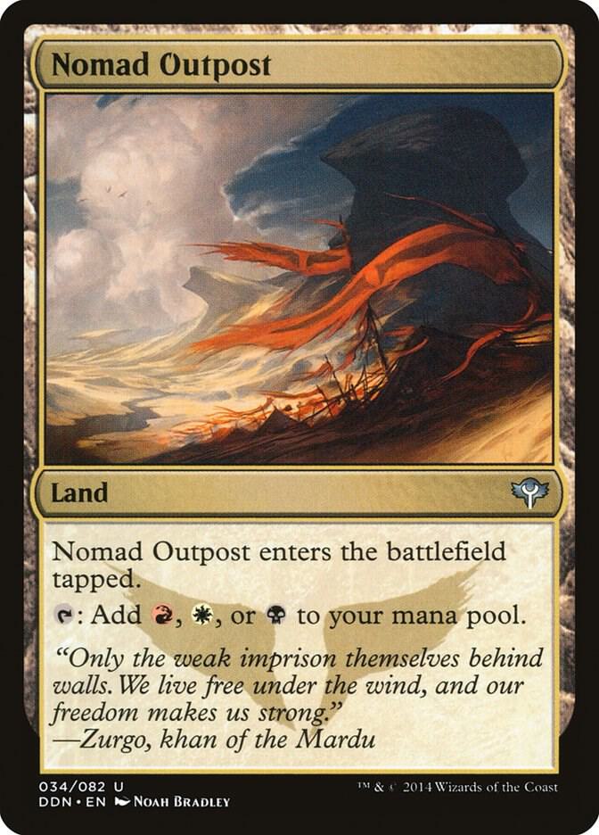 Nomad Outpost (34) [Duel Decks: Speed vs. Cunning]