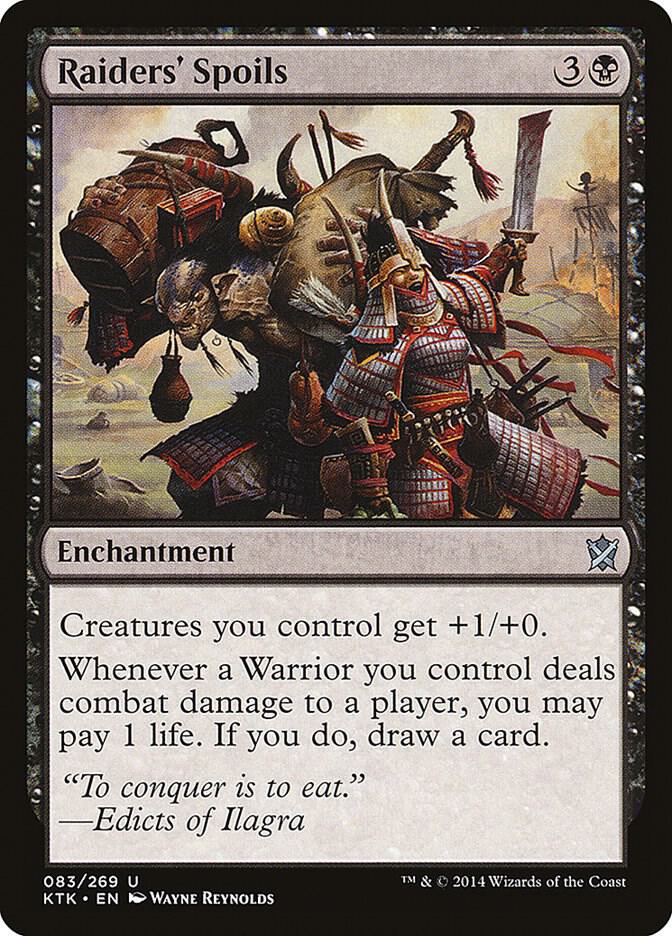 Raiders' Spoils (83) [Khans of Tarkir]