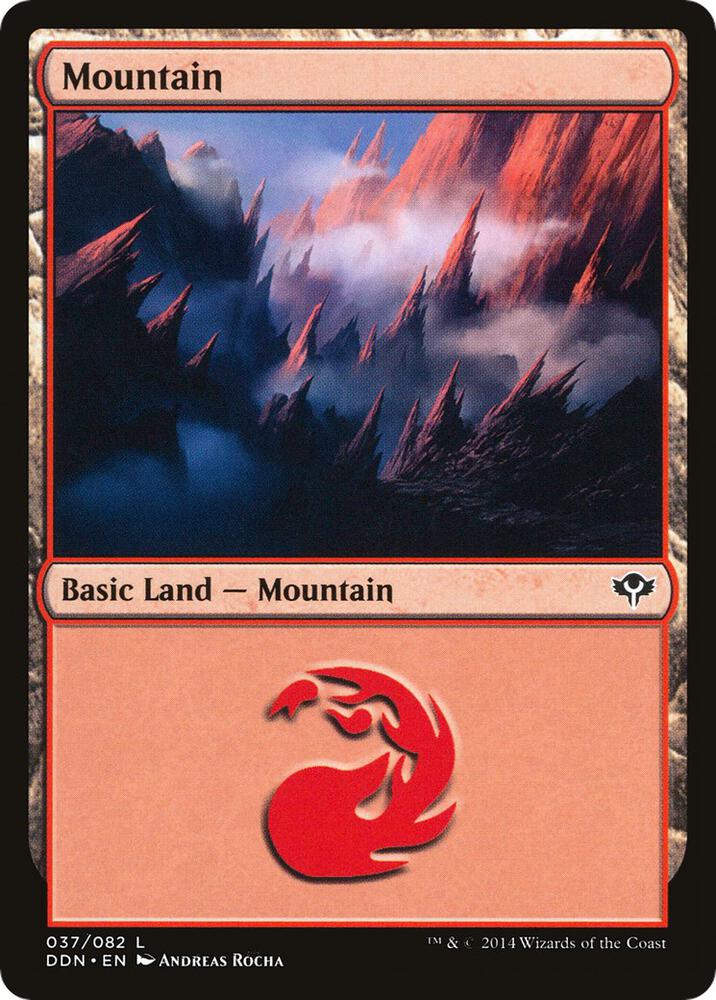 Mountain (037) [Duel Decks: Speed vs. Cunning]