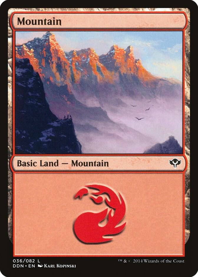 Mountain (036) [Duel Decks: Speed vs. Cunning]