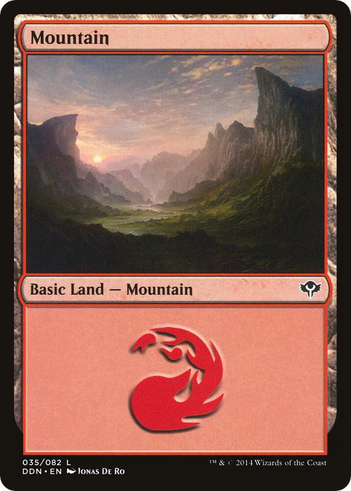 Mountain (035) [Duel Decks: Speed vs. Cunning]