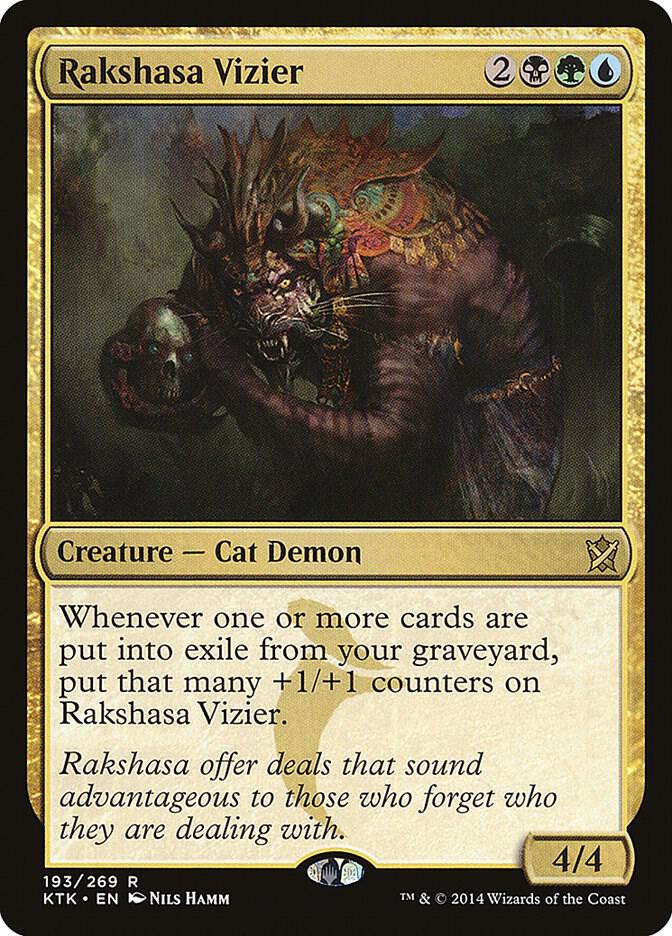 Rakshasa Vizier (193) [Khans of Tarkir]