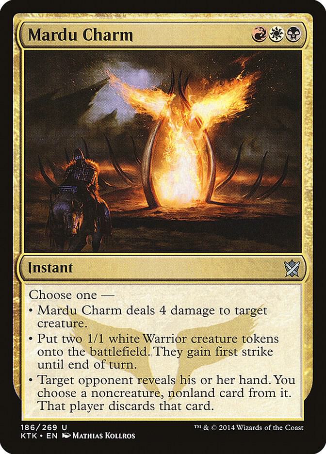 Mardu Charm (186) [Khans of Tarkir]