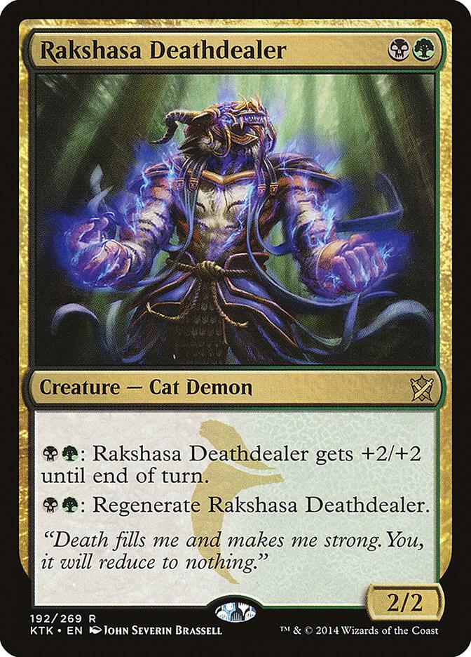 Rakshasa Deathdealer (192) [Khans of Tarkir]