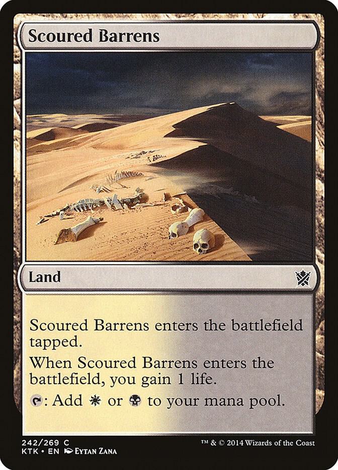 Scoured Barrens (242) [Khans of Tarkir]