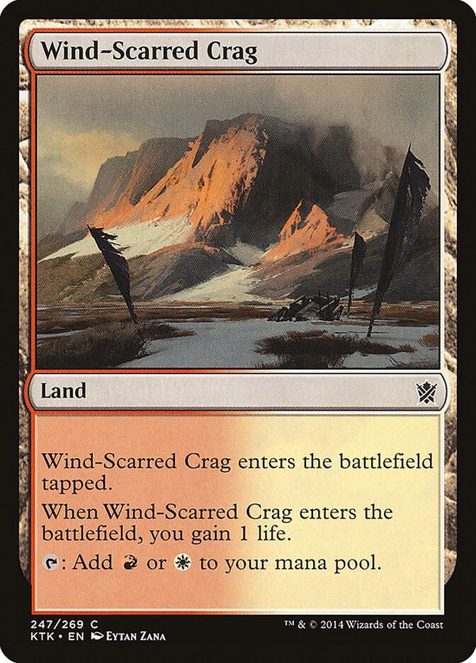Wind-Scarred Crag (247) [Khans of Tarkir]