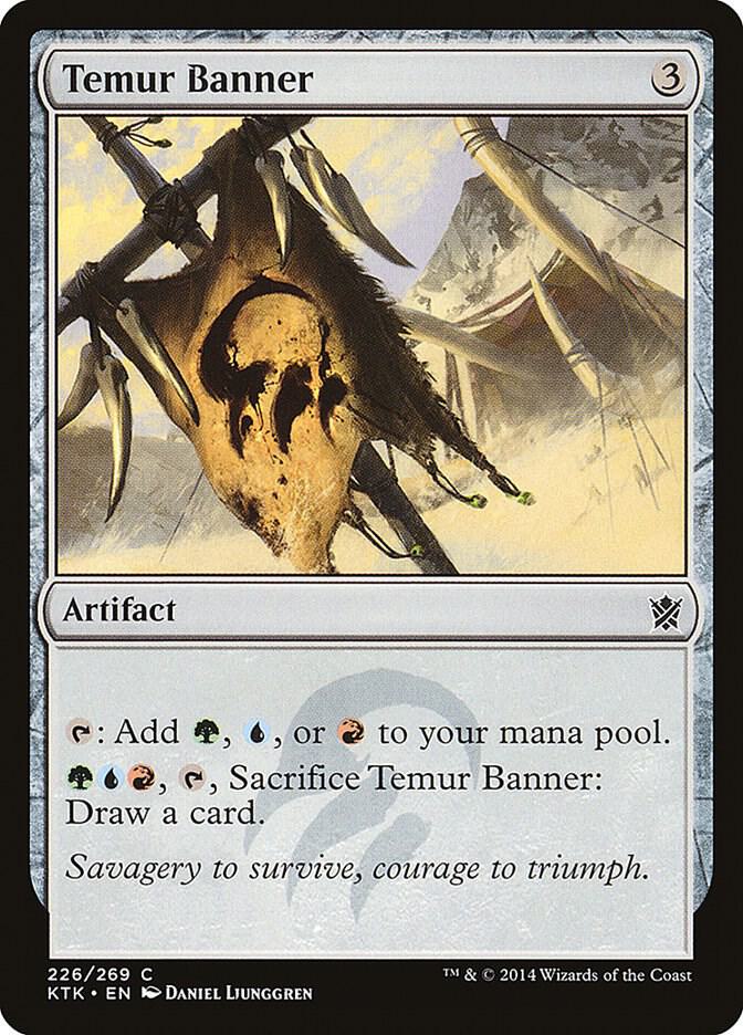 Temur Banner (226) [Khans of Tarkir]