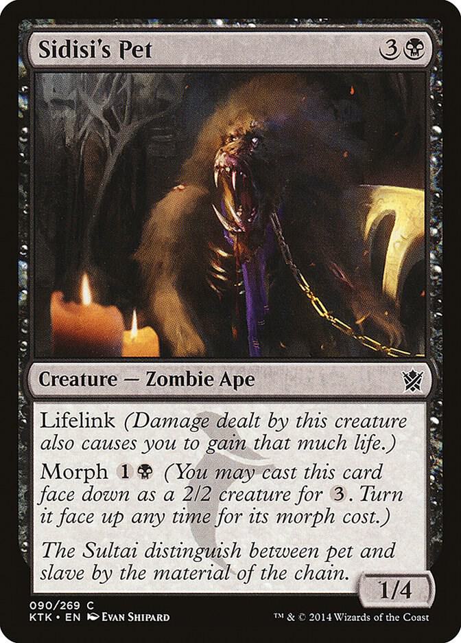 Sidisi's Pet (90) [Khans of Tarkir]